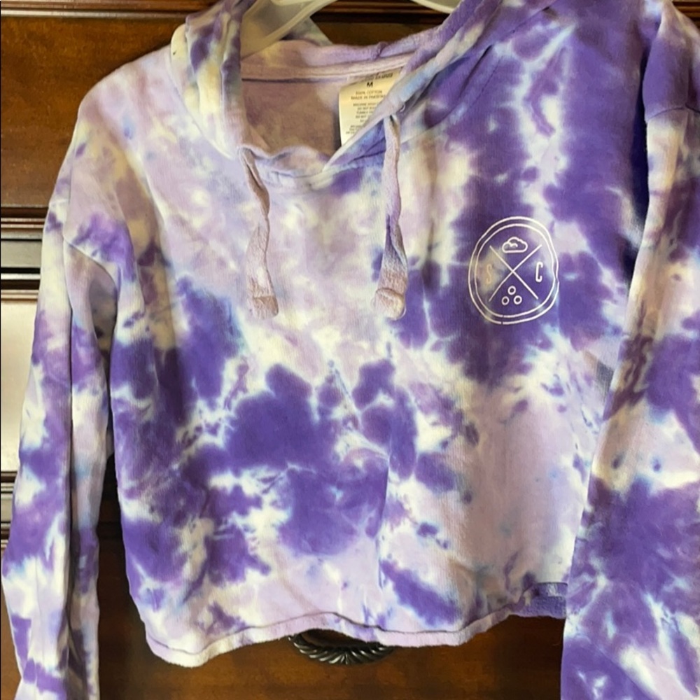 Sand Cloud crop hoodie